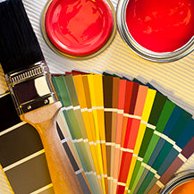 Paints and interior color finishes